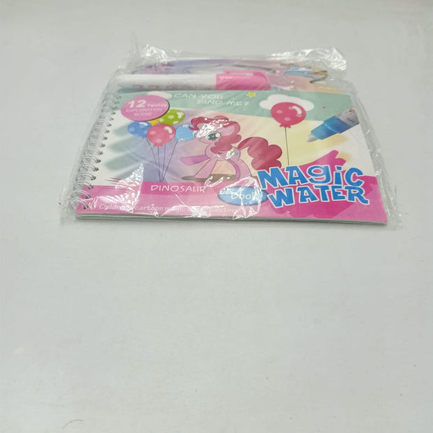 Magic Water Painting Book